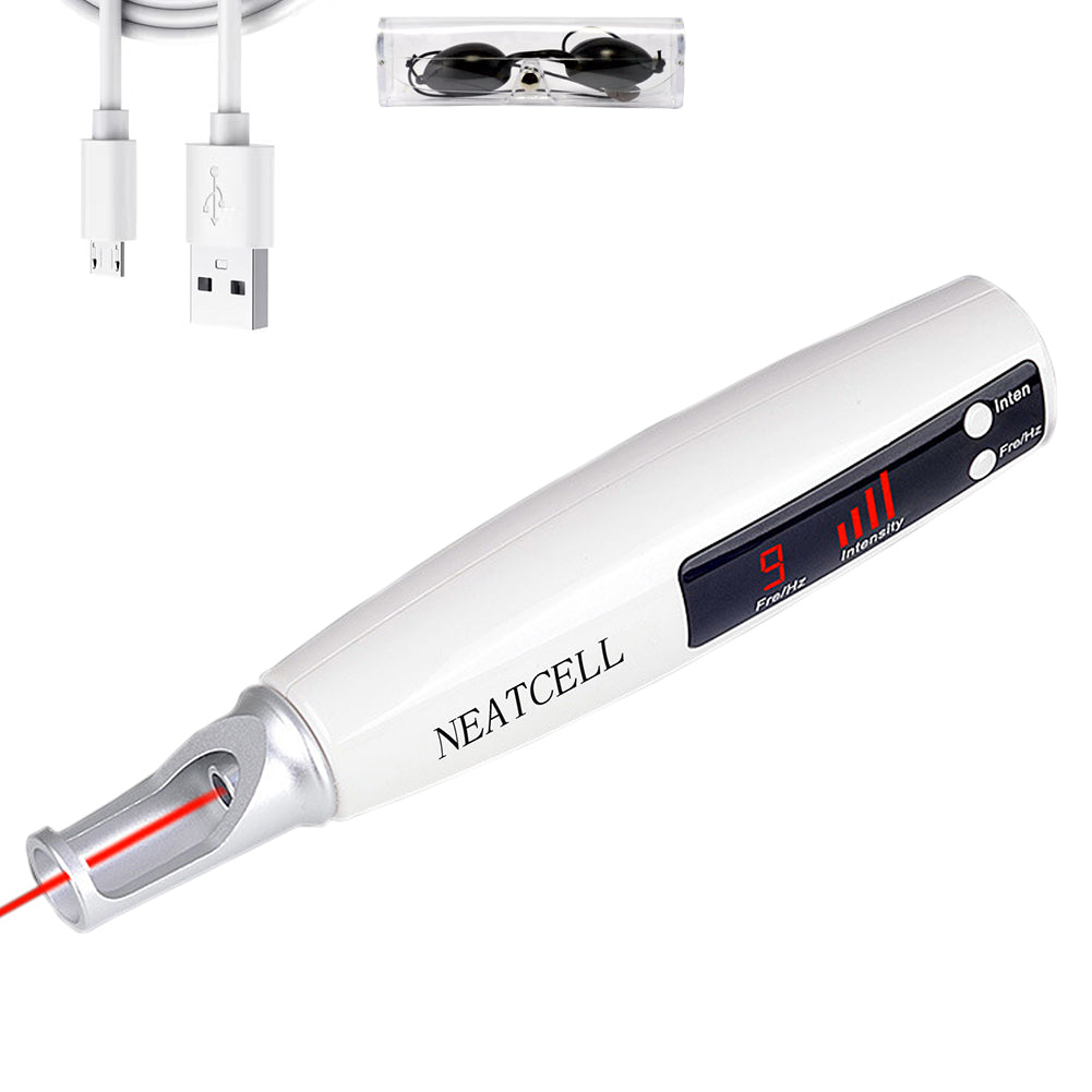 NEATCELL Rechargeable Picosecond Laser Pen for Tattoo and Pigment Removal - Powerful and Long-Lasting